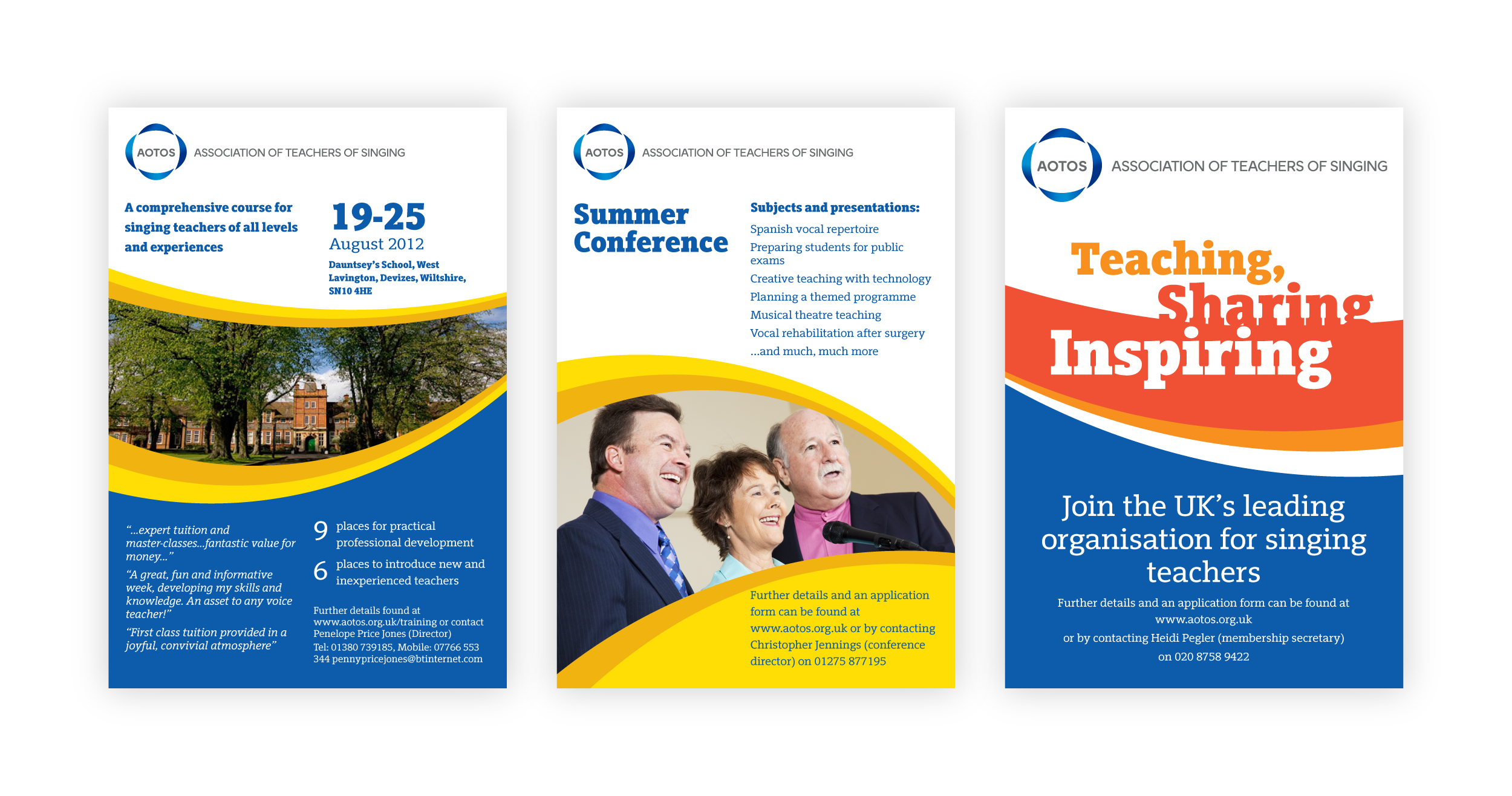 AOTOS SINGING Leaflets