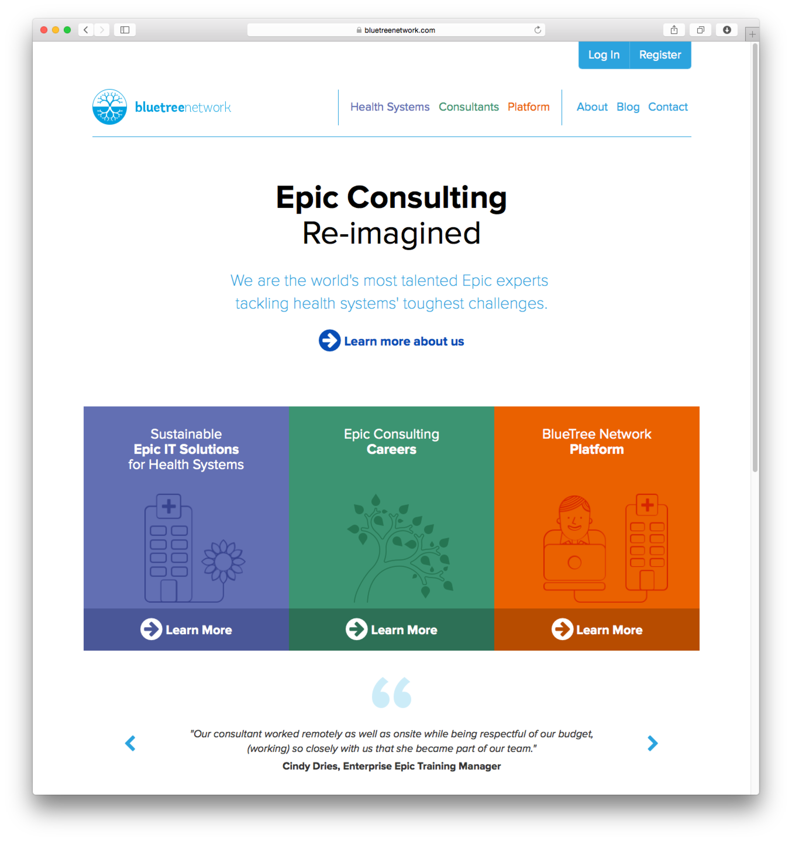 BlueTree Network Website