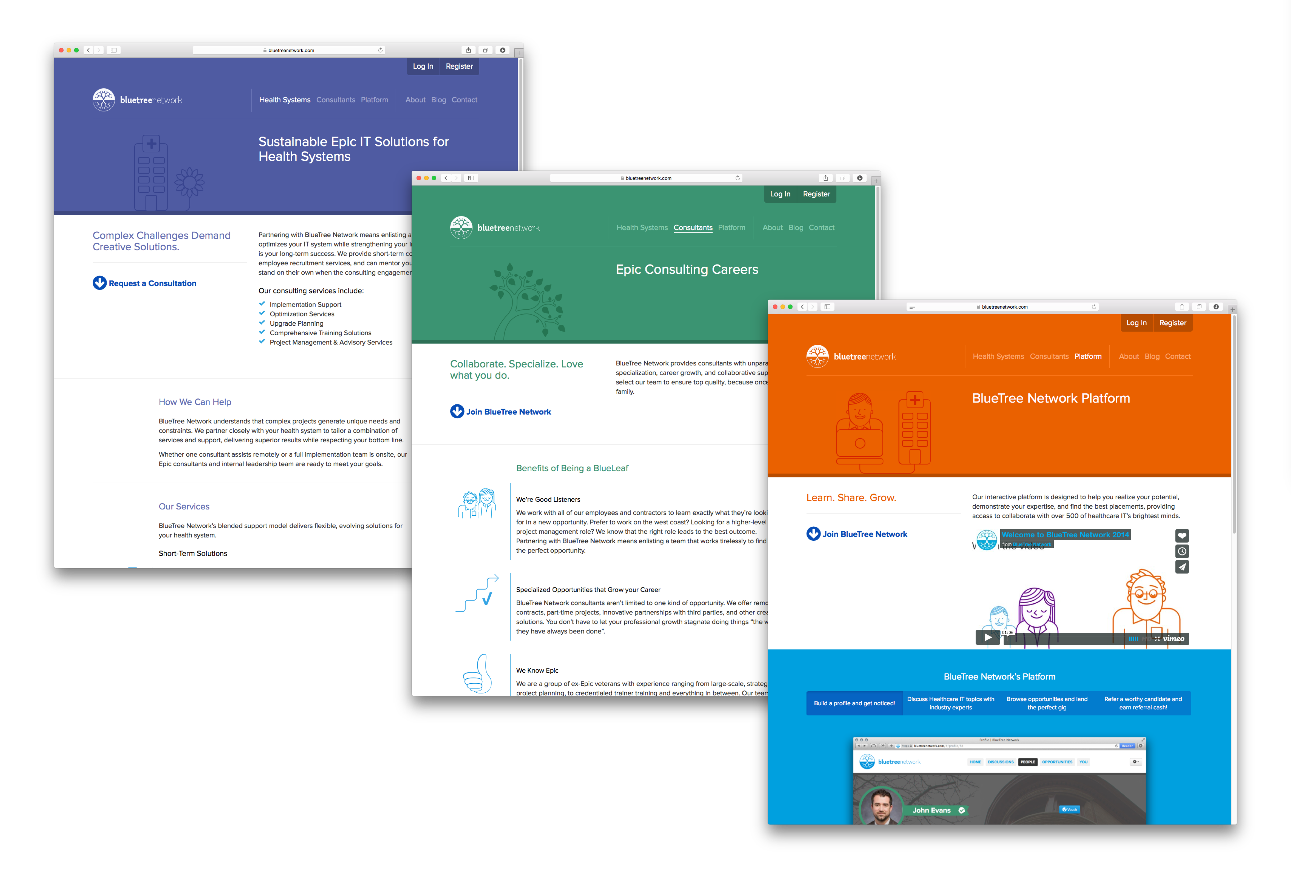 BlueTree Network Website