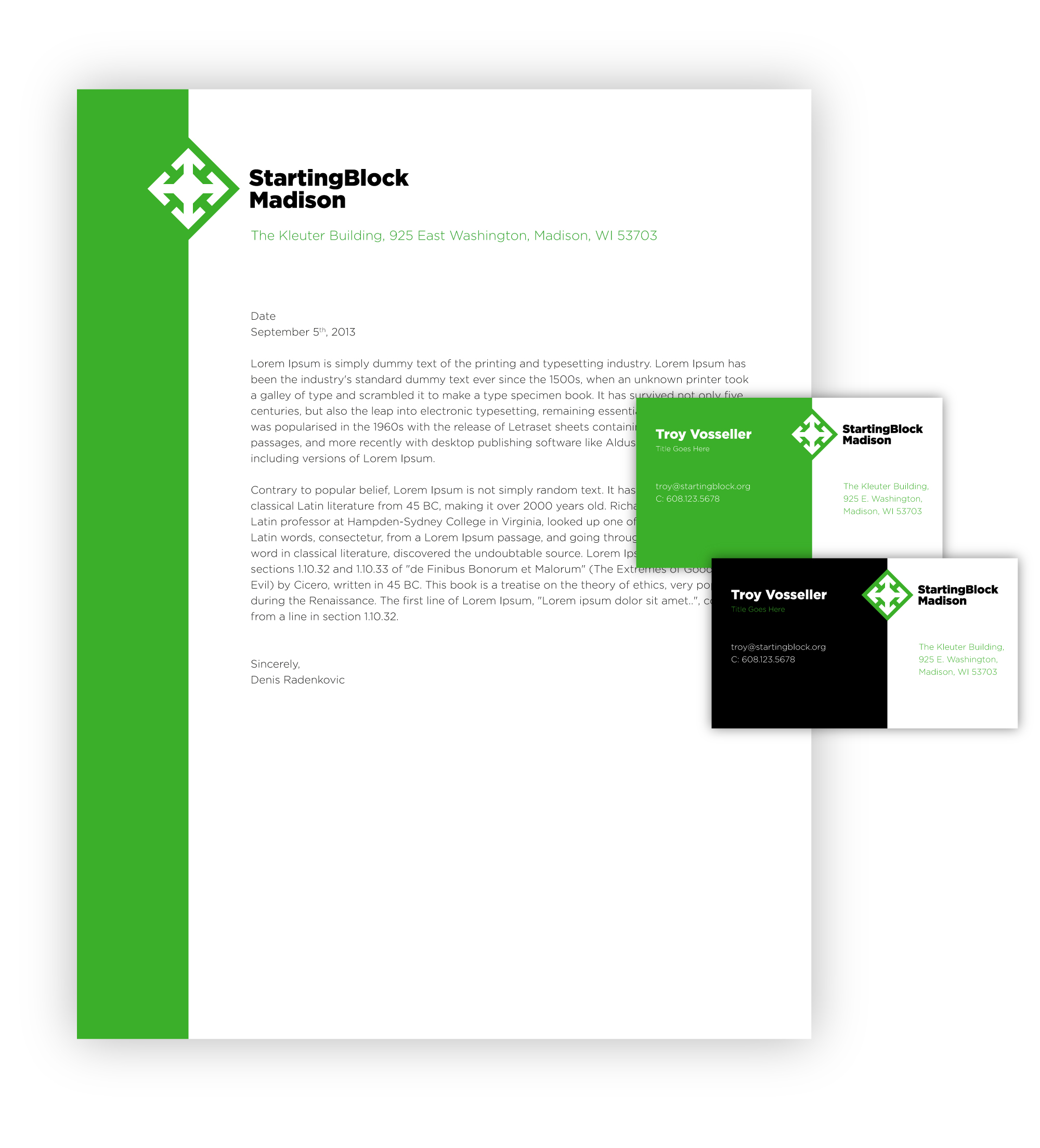 StartingBlock Madison Identity