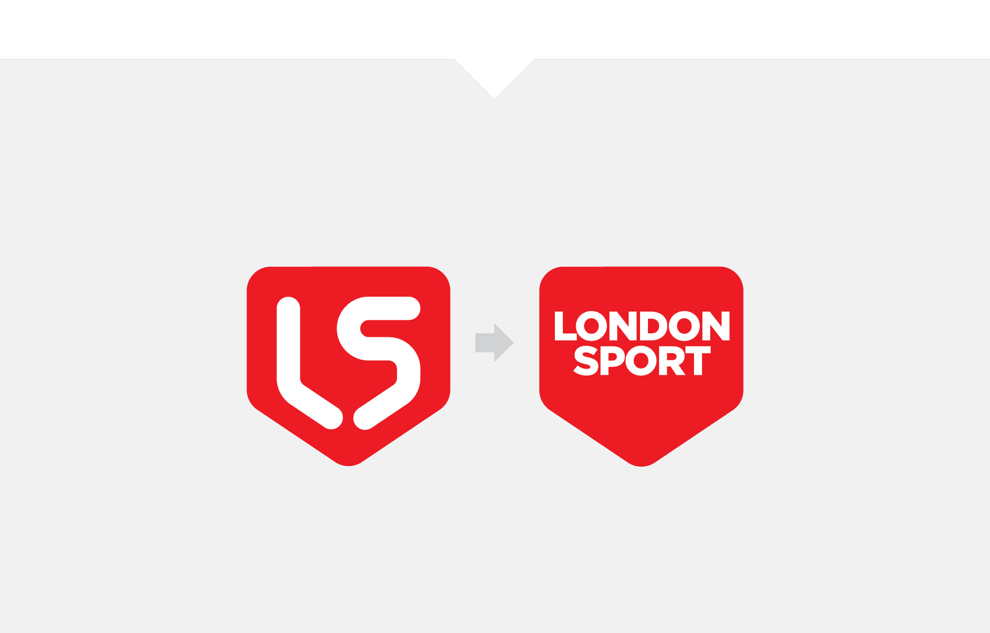 London Sport identity design early drafts