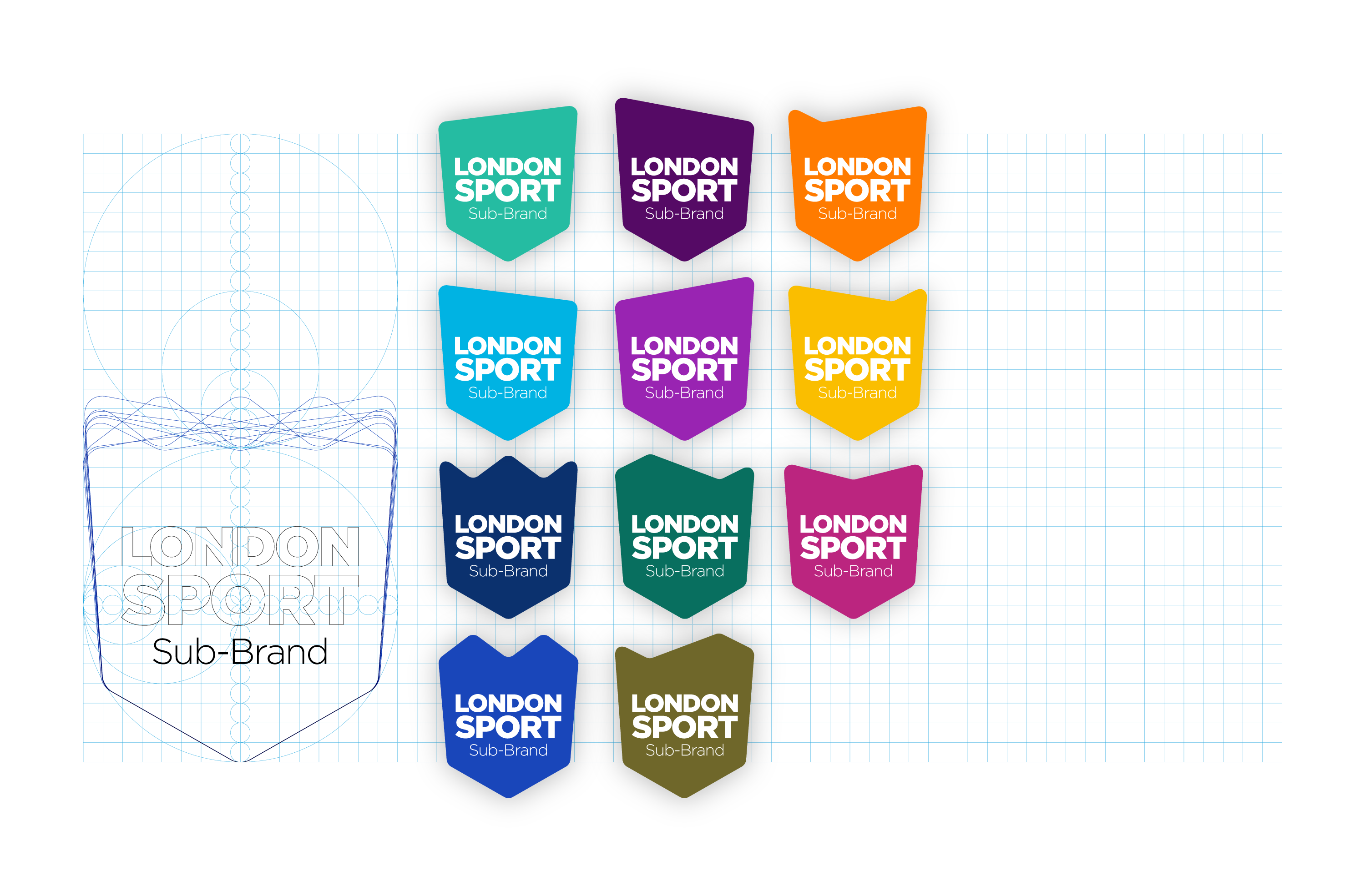 London Sport identity design