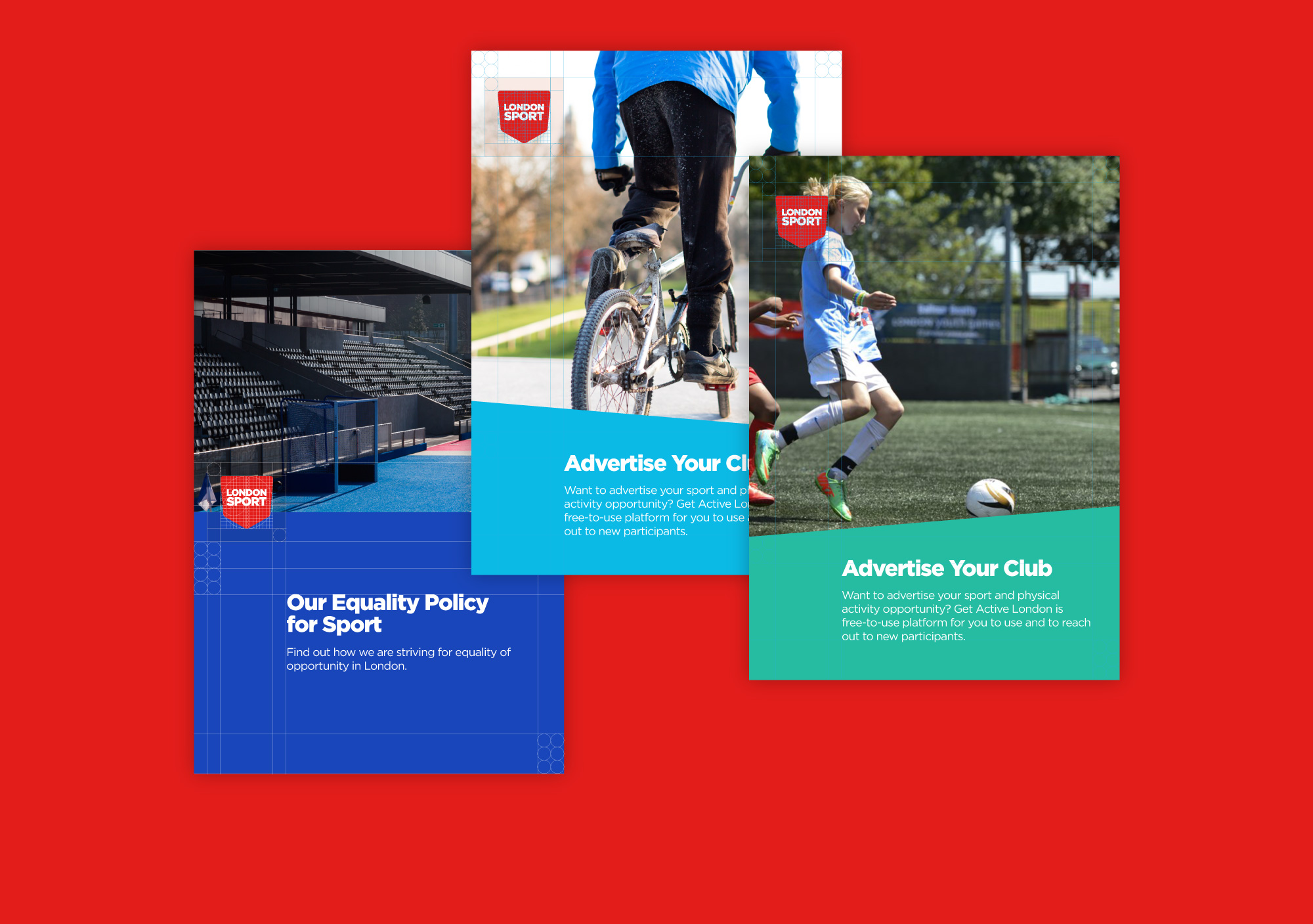 London Sport identity design